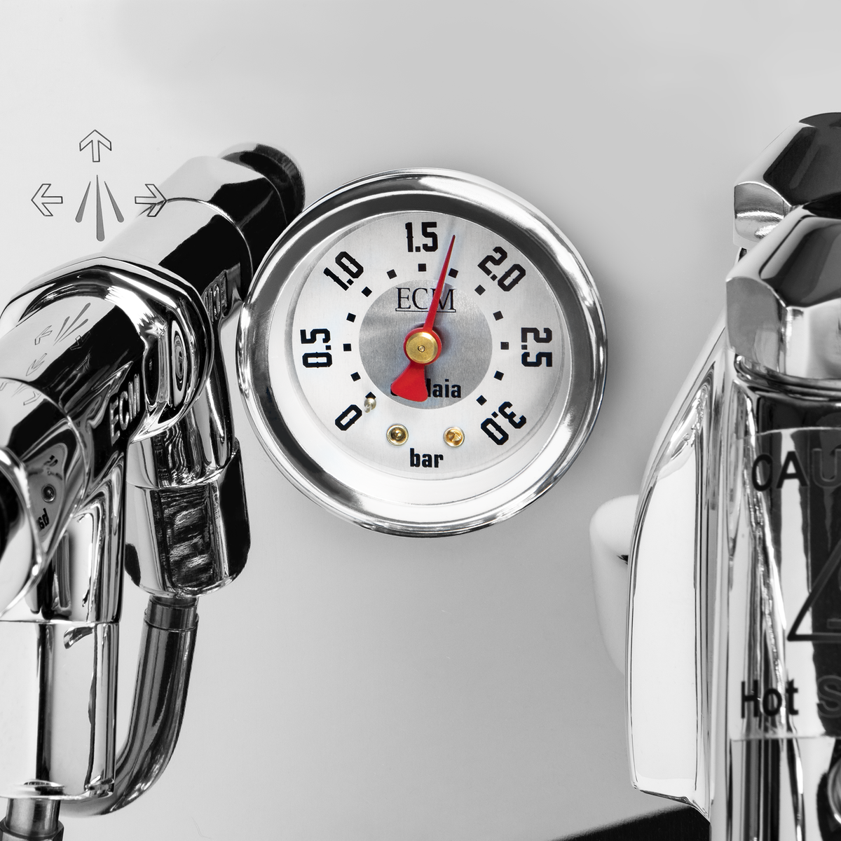 ECM Synchronika II Dual-Boiler Espresso Machine with OLED PID Display