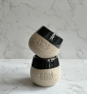 ECM Stoneware Espresso Cups – 3 oz, Set of 2