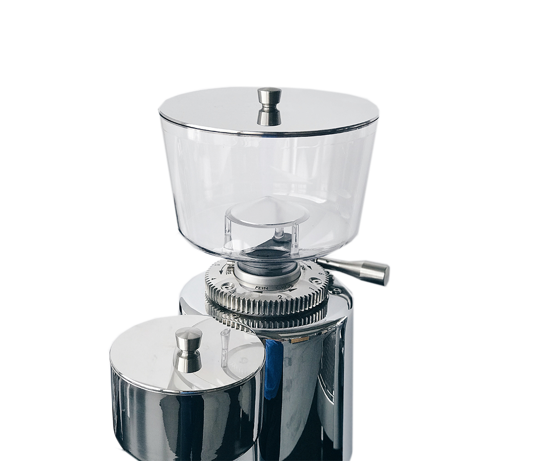 ECM V-Titan 64 Stainless Steel Grinder Lid Set