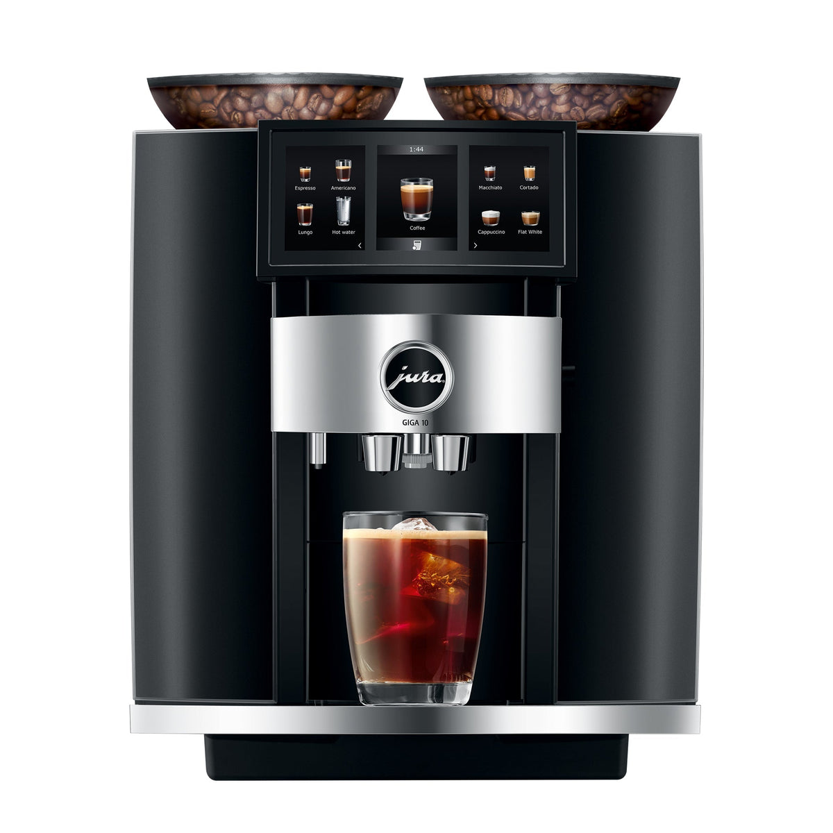 JURA GIGA 10 Fully Automatic Espresso Machine with Dual Ceramic Grinders and Cold Extraction