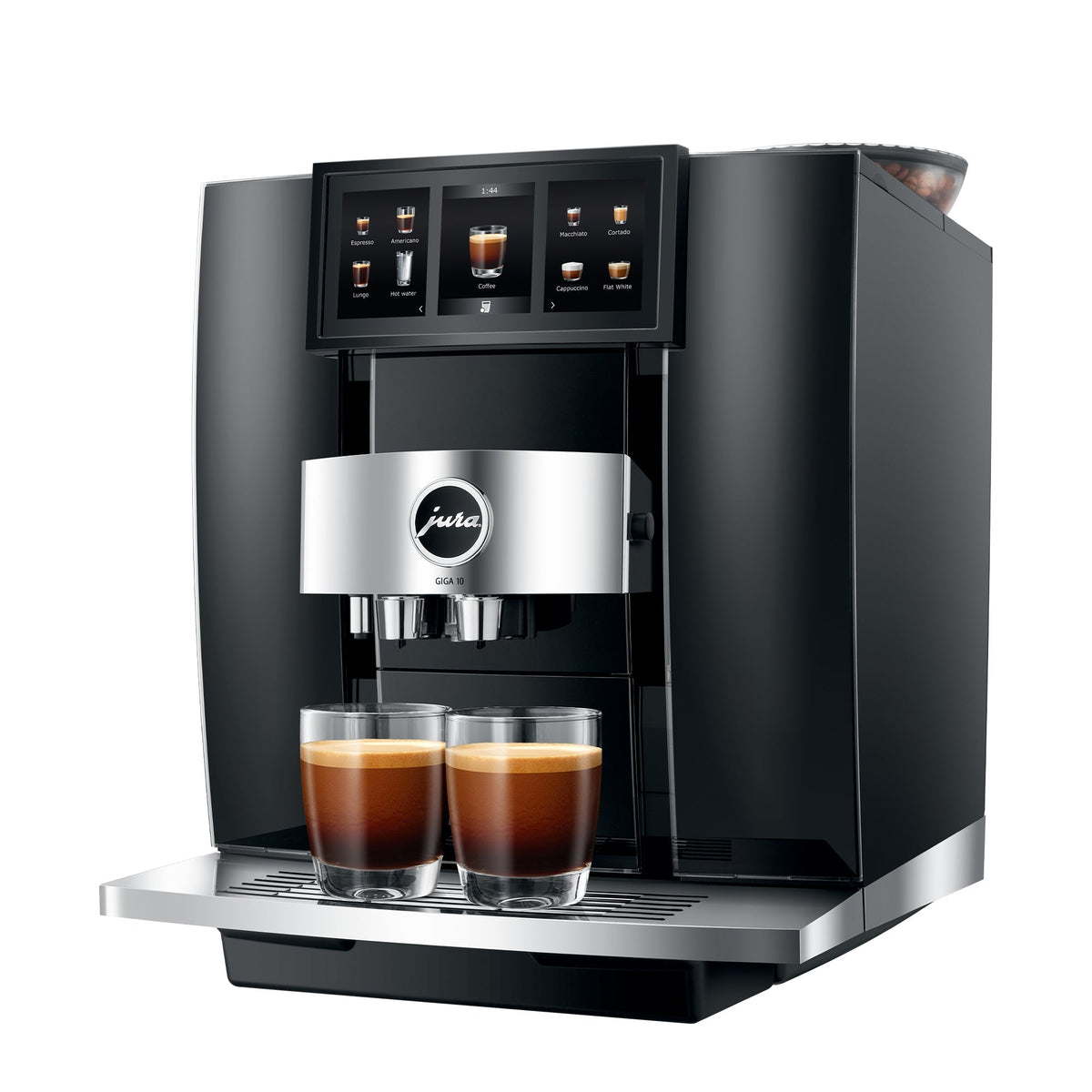 JURA GIGA 10 Fully Automatic Espresso Machine with Dual Ceramic Grinders and Cold Extraction