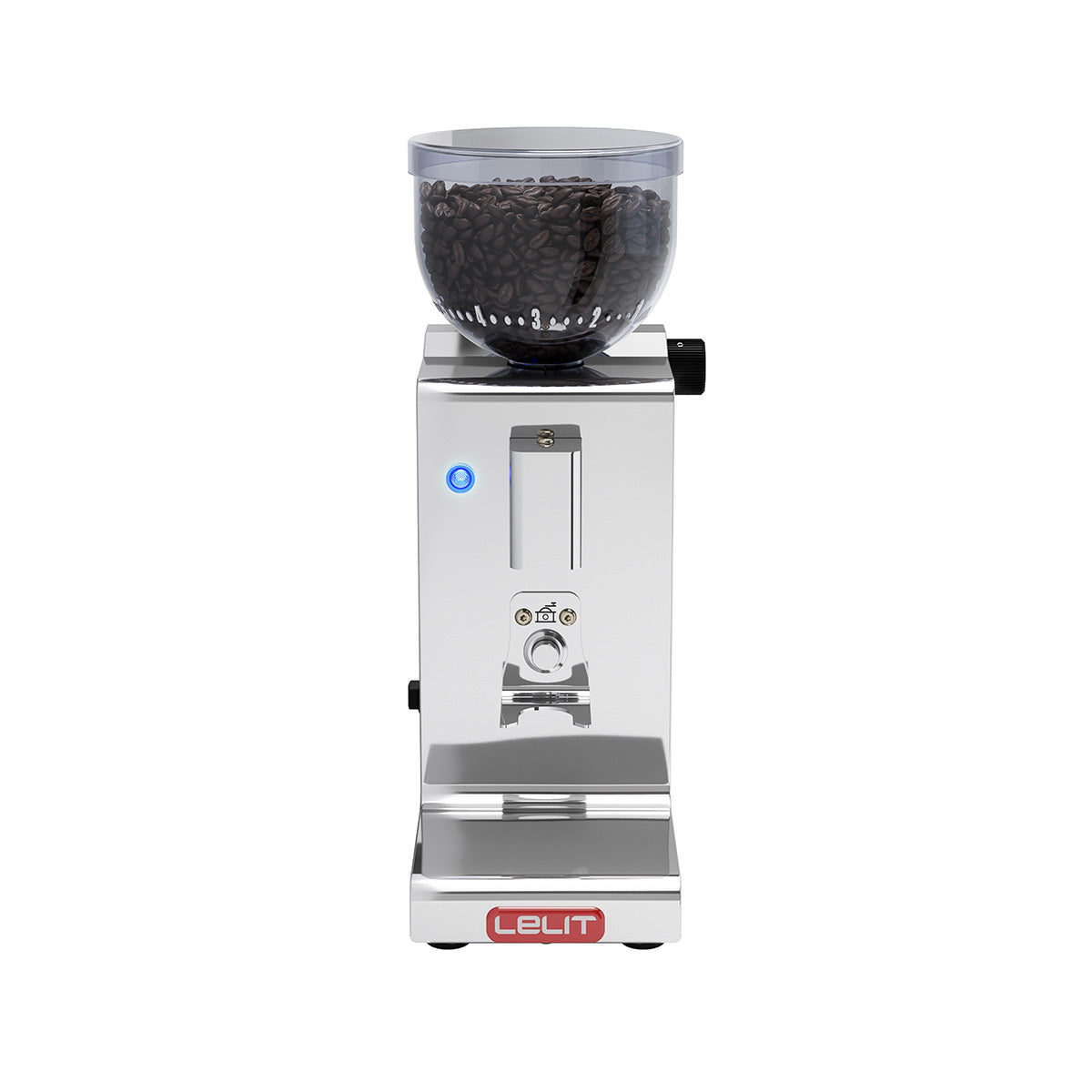 Lelit Fred On-Demand Espresso Grinder with 38mm Conical Steel Burrs
