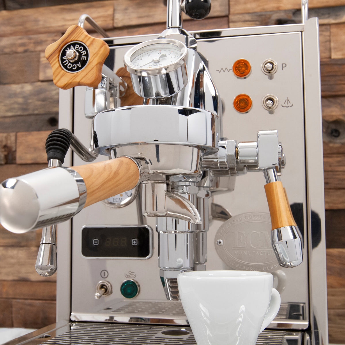 ECM Classika PID Single-Boiler Semi-Automatic Espresso Machine