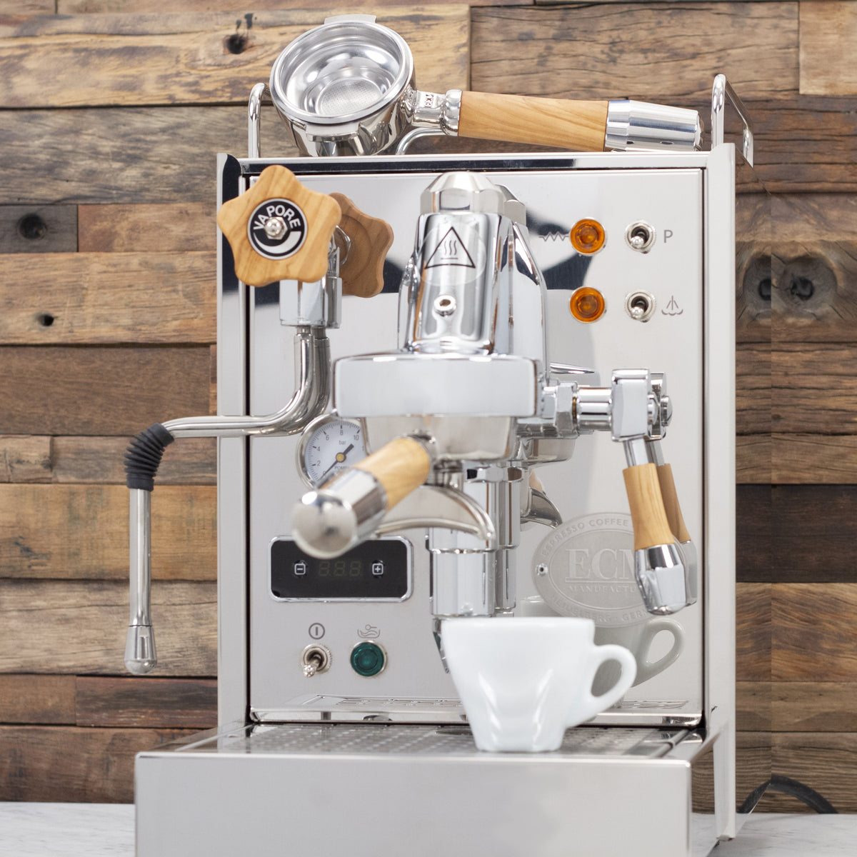 ECM Classika PID Single-Boiler Semi-Automatic Espresso Machine