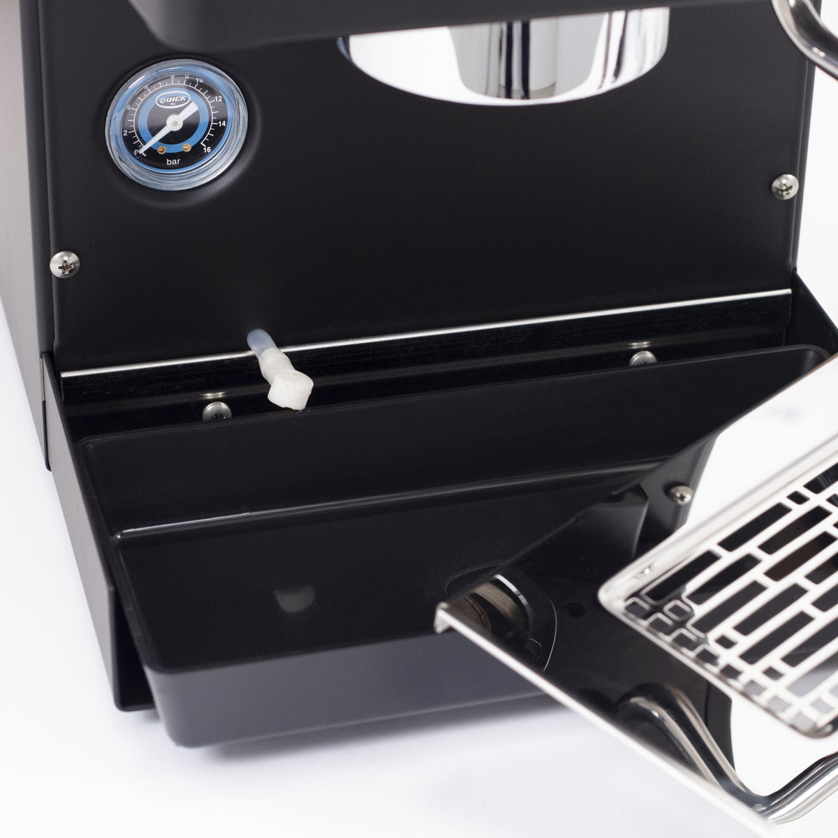 Quick Mill Pippa Single-Boiler Semi-Automatic Espresso Machine in Black