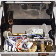 Quick Mill Pippa Single-Boiler Semi-Automatic Espresso Machine in Polished Stainless Steel