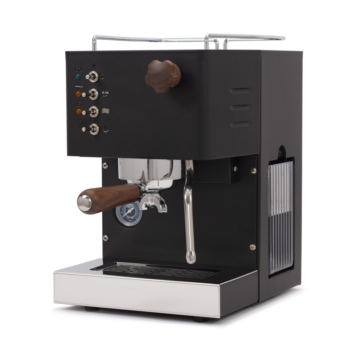 Quick Mill Pippa Single-Boiler Semi-Automatic Espresso Machine in Black