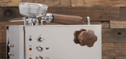 Quick Mill Pippa Single-Boiler Semi-Automatic Espresso Machine in Polished Stainless Steel