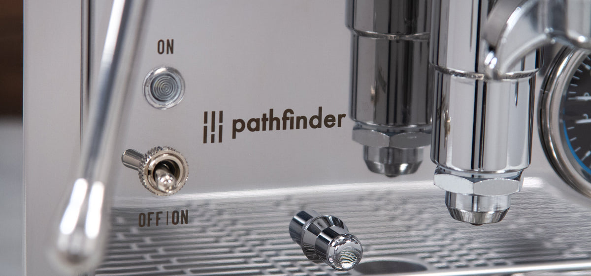 Quick Mill Pathfinder Heat-Exchange Espresso Machine with 60.8 oz Stainless Steel Boiler