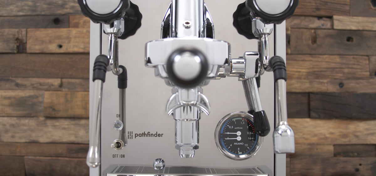 Quick Mill Pathfinder Heat-Exchange Espresso Machine with 60.8 oz Stainless Steel Boiler