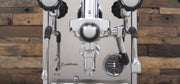 Quick Mill Pathfinder Heat-Exchange Espresso Machine with Gold Panels