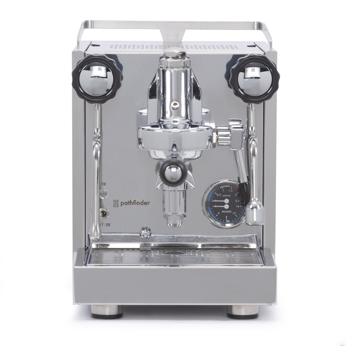 Quick Mill Pathfinder Heat-Exchange Espresso Machine with 60.8 oz Stainless Steel Boiler