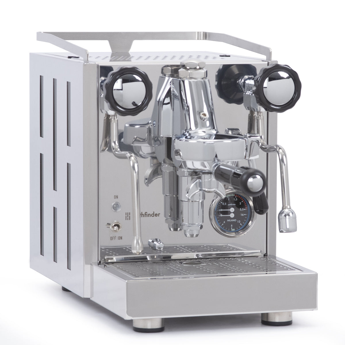 Quick Mill Pathfinder Heat-Exchange Espresso Machine with 60.8 oz Stainless Steel Boiler