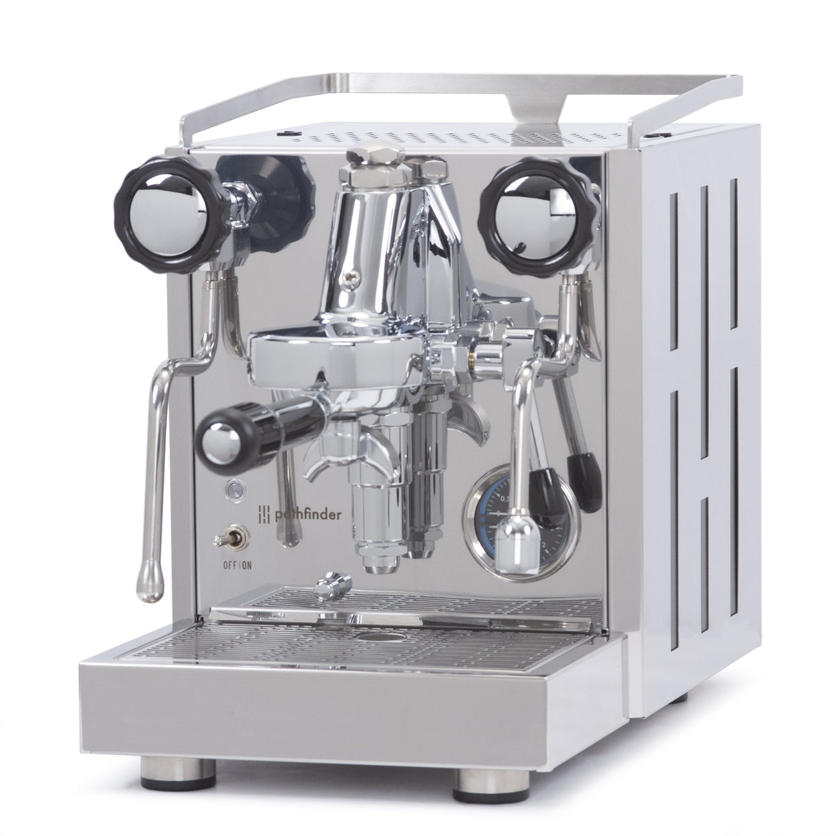 Quick Mill Pathfinder Heat-Exchange Espresso Machine with 60.8 oz Stainless Steel Boiler