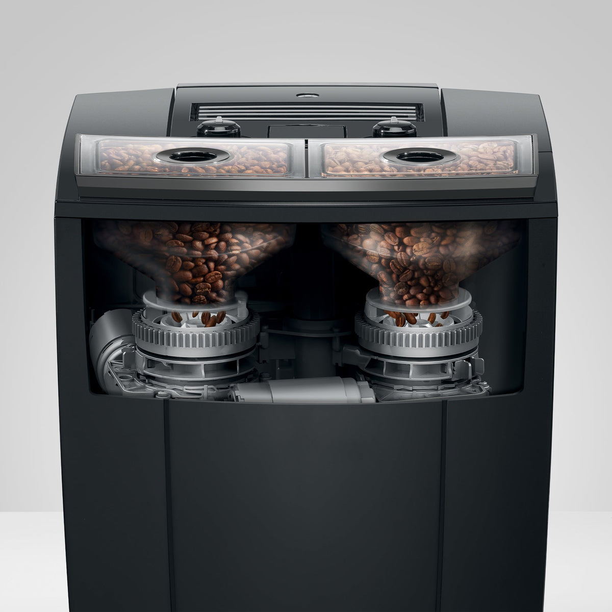 JURA J10 Twin Fully Automatic Espresso Machine with Dual Professional Aroma Grinders