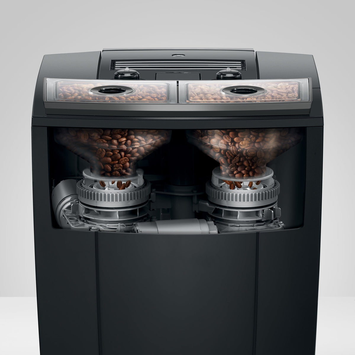 JURA J10 Twin Fully Automatic Espresso Machine with Dual Professional Aroma Grinders