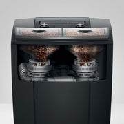 JURA J10 Twin Fully Automatic Espresso Machine with Dual Professional Aroma Grinders