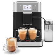 KitchenAid KF7 Fully Automatic Espresso Machine with Milk Container – Cast Iron Black – KES8557BK