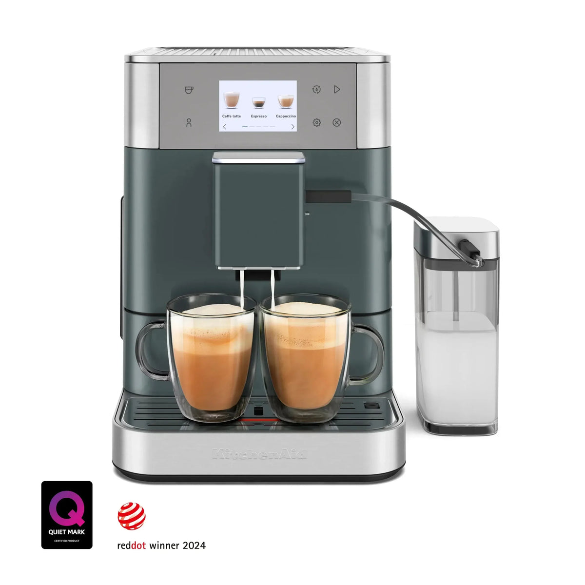 KitchenAid KF7 Fully Automatic Espresso Machine with Milk Container – Juniper – KES8557JP
