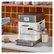 KitchenAid KF7 Fully Automatic Espresso Machine with Milk Container – Porcelain White – KES8557PL