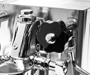 Lelit Mara X Heat-Exchange Espresso Machine with Matte Gold Stainless Steel Exterior
