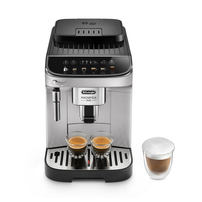 De’Longhi Magnifica Evo Fully Automatic Espresso Machine with LatteCrema Milk System – ECAM29043SB