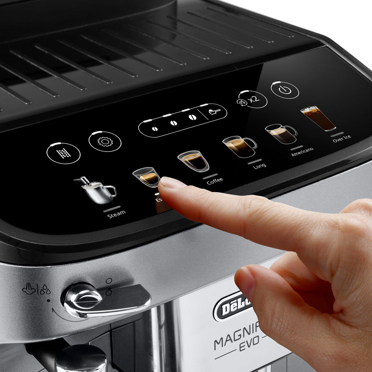 De’Longhi Magnifica Evo Fully Automatic Espresso Machine with LatteCrema Milk System – ECAM29043SB