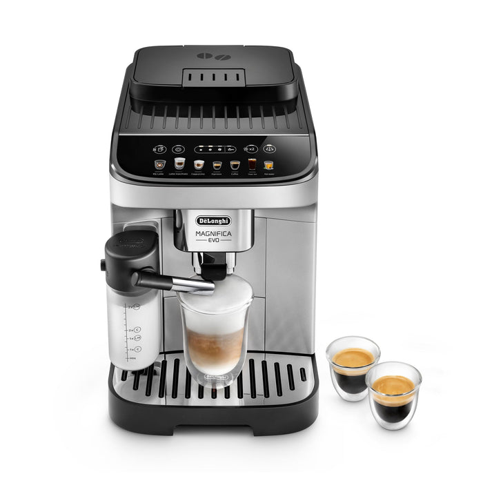 De’Longhi Magnifica Evo Fully Automatic Espresso Machine with LatteCrema Milk System – ECAM29084SB