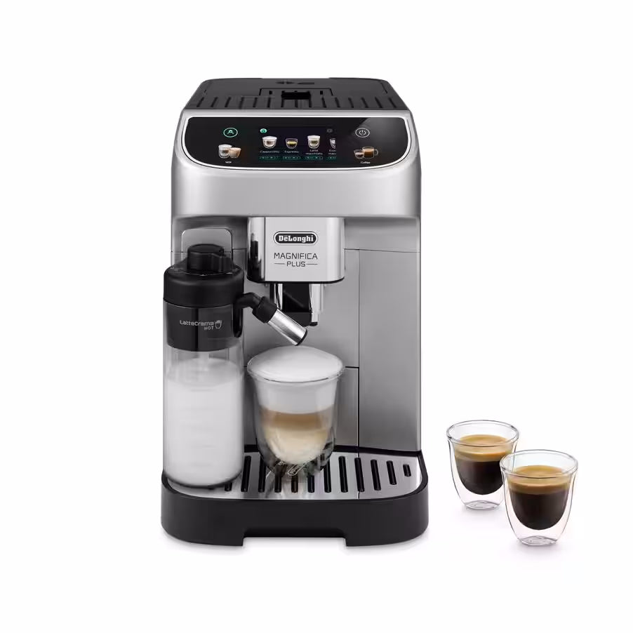 De’Longhi Magnifica Plus Fully Automatic Espresso Machine with Milk System – ECAM32070SB