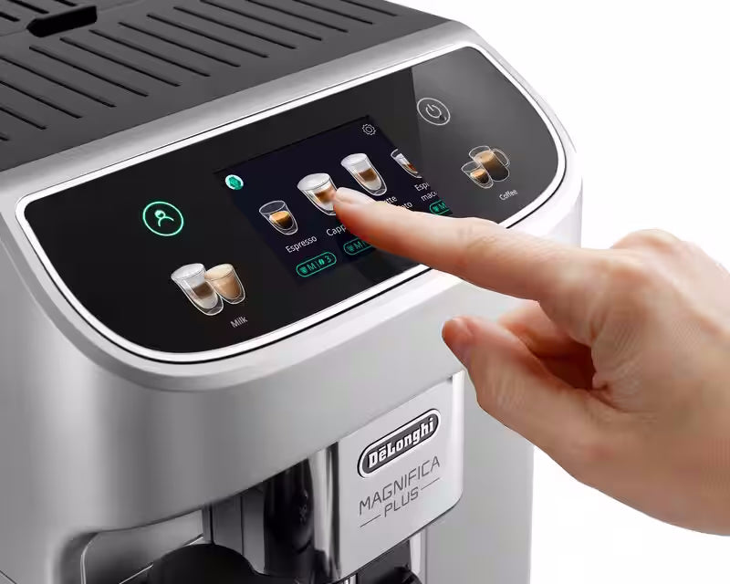 De’Longhi Magnifica Plus Fully Automatic Espresso Machine with Milk System – ECAM32070SB