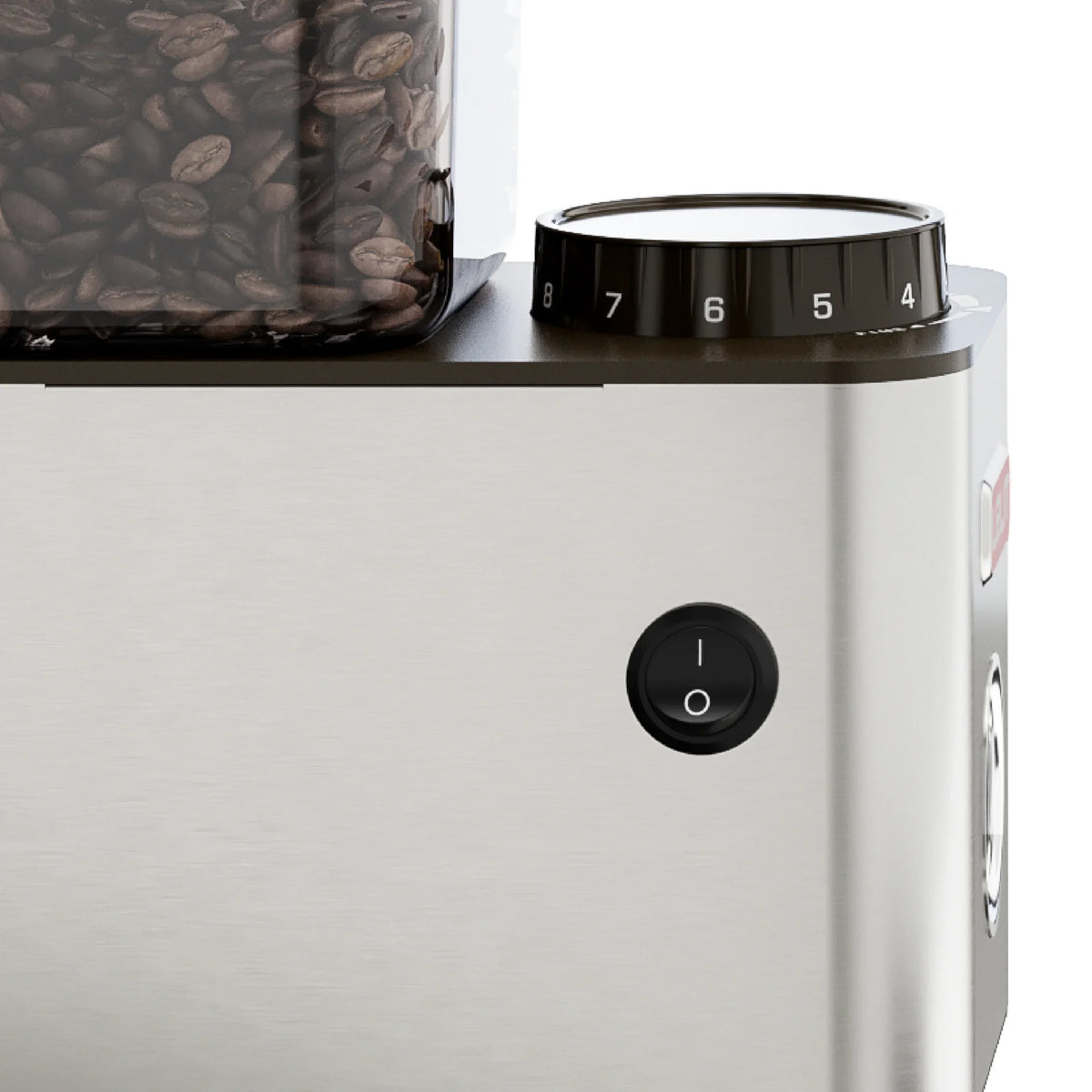 Lelit William On-Demand Espresso Grinder with 64mm Flat Steel Burrs