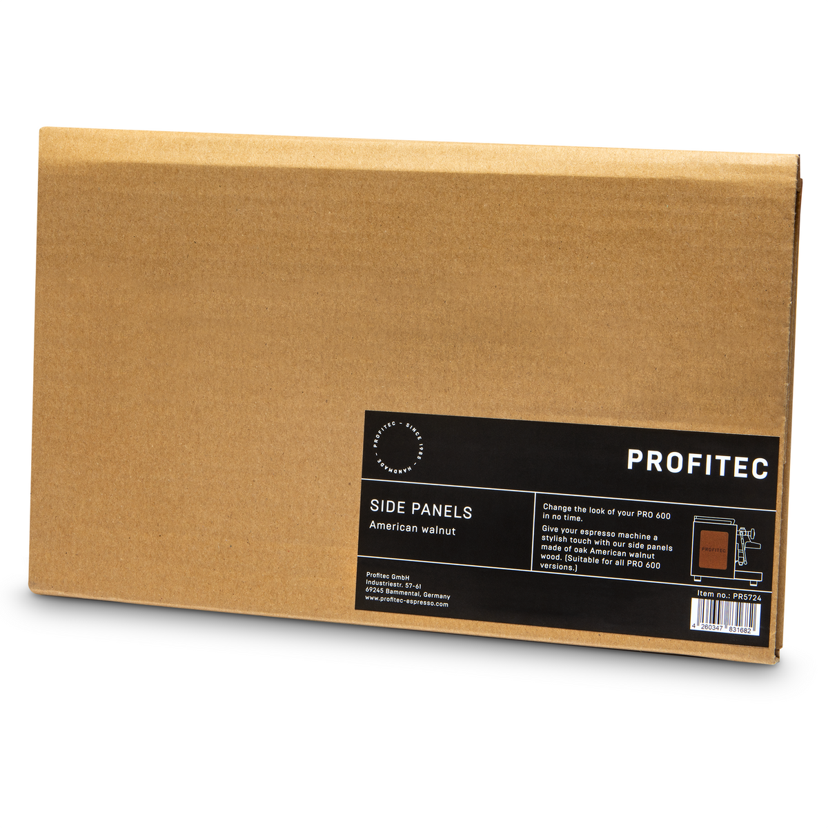 Profitec Pro 600 American Walnut Side Panels – Set of 2