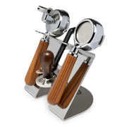 Quick Mill Espresso Accessory Display Case for 2 Portafilters, Tamper and Group Brush