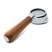 Quick Mill 58mm Bottomless Portafilter with Walnut Handle
