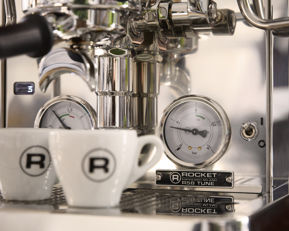 Rocket Espresso R58 TUNE Dual-Boiler Espresso Machine with Rotary Pump