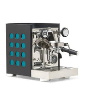 Rocket Espresso Appartamento TCA Heat-Exchange Espresso Machine in Black with Black Stripe