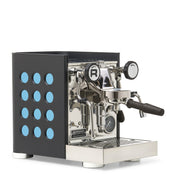 Rocket Espresso Appartamento TCA Heat-Exchange Espresso Machine in Black with Black Stripe