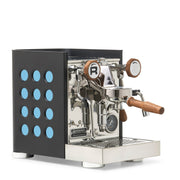 Rocket Espresso Appartamento TCA Heat-Exchange Espresso Machine in Black with Black Stripe