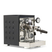 Rocket Espresso Appartamento TCA Heat-Exchange Espresso Machine in Black with Black Stripe