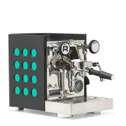 Rocket Espresso Appartamento TCA Heat-Exchange Espresso Machine in Black with Black Stripe
