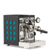 Rocket Espresso Appartamento TCA Heat-Exchange Espresso Machine in Black with Black Stripe