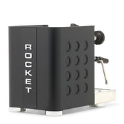 Rocket Espresso Appartamento TCA Heat-Exchange Espresso Machine in Black with Black Stripe