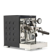 Rocket Espresso Appartamento TCA Heat-Exchange Espresso Machine in Black with Black Stripe