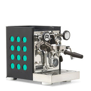 Rocket Espresso Appartamento TCA Heat-Exchange Espresso Machine in Black with Black Stripe