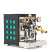 Rocket Espresso Appartamento TCA Heat-Exchange Espresso Machine in Black with Black Stripe