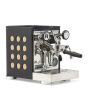 Rocket Espresso Appartamento TCA Heat-Exchange Espresso Machine in Black with Black Stripe