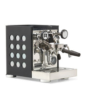 Rocket Espresso Appartamento TCA Heat-Exchange Espresso Machine in Black with Black Stripe