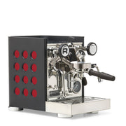 Rocket Espresso Appartamento TCA Heat-Exchange Espresso Machine in Black with Black Stripe