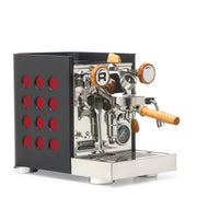 Rocket Espresso Appartamento TCA Heat-Exchange Espresso Machine in Black with Black Stripe