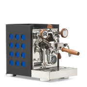 Rocket Espresso Appartamento TCA Heat-Exchange Espresso Machine in Black with Black Stripe